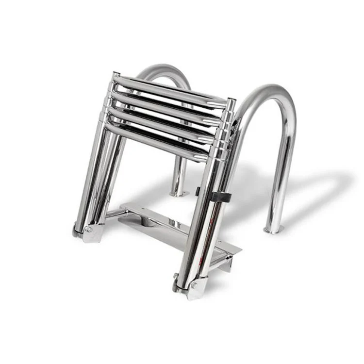 二重管伸縮はしご